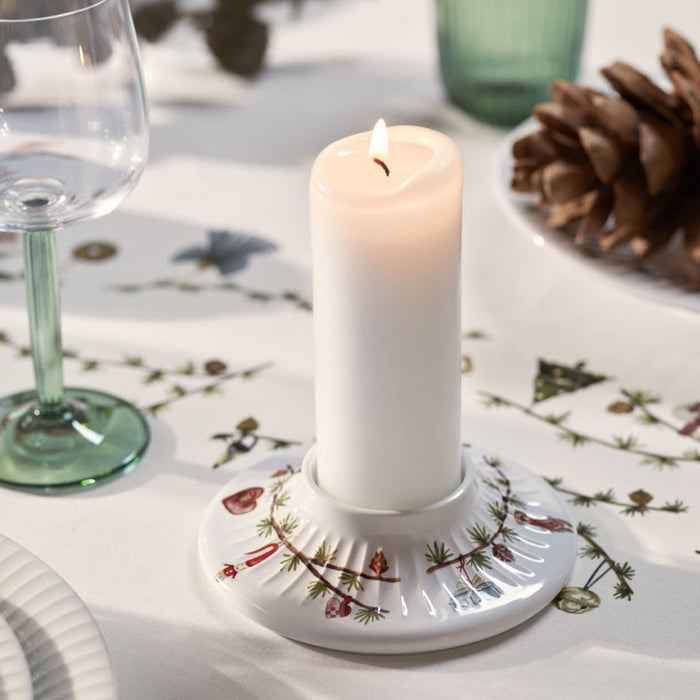 KÄHLER Blockkerzenhalter Hammershøi Christmas