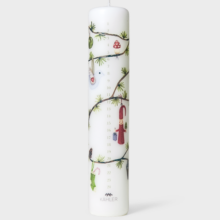 KÄHLER Kalenderkerze, Design 2023