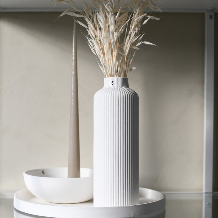 Vase Adala, Weiß