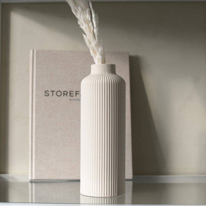 Vase Adala, Beige