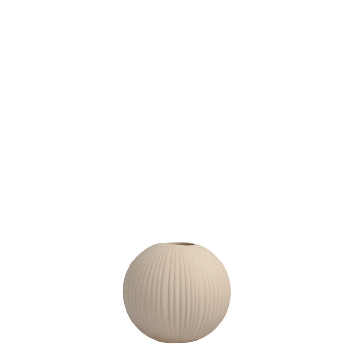 Vena Vase, Beige