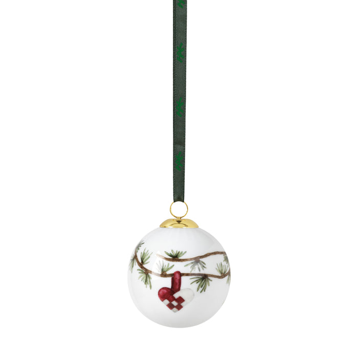Hammershøi Weihnachtskugel Herz