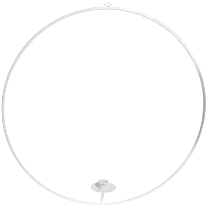 Lichtkranz Weiß, 50 cm